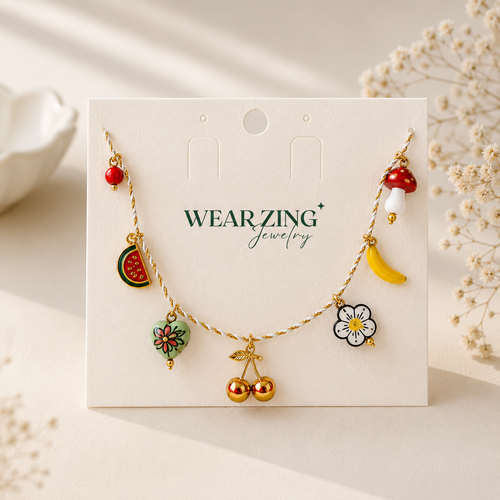 Beach vibe charm -Forest WearZing - Crystal Jewelry Store in India