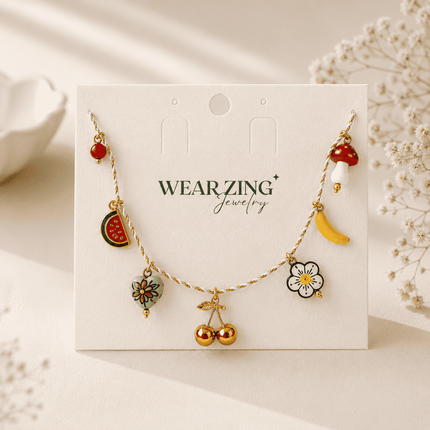 Beach vibe charm -Forest WearZing - Crystal Jewelry Store in India