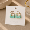 Mist Enamel Earrings WearZing - Crystal Jewelry Store in India