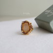 Brown Daze Agate Ring