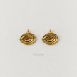 Evil Eye Oval Bugadi Earrings (Pair)