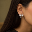 Bow Stud Earrings WearZing - Crystal Jewelry Store in India