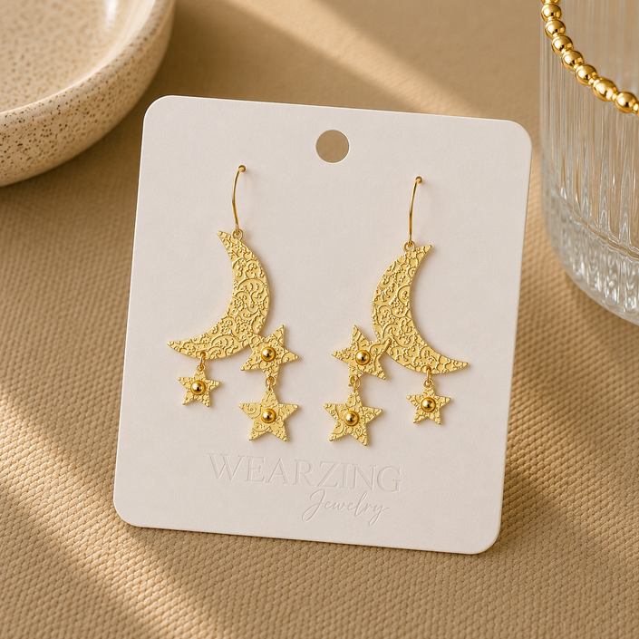 Twinkle Taare Loops WearZing - Crystal Jewelry Store in India