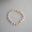 Rose Quartz Heart Bead Bracelet WearZing - Crystal Jewelry Store in India