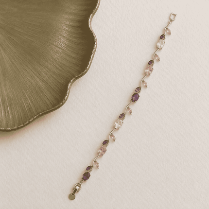 Iris Flora Tulip Bracelet WearZing - Crystal Jewelry Store in India