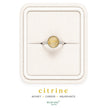 Round Crystal Ring WearZing - Crystal Jewelry Store in India