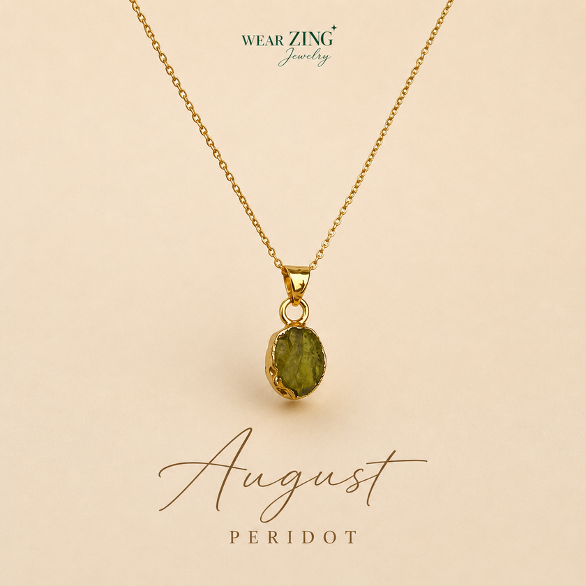 Birth Stone Pendant WearZing - Crystal Jewelry Store in India