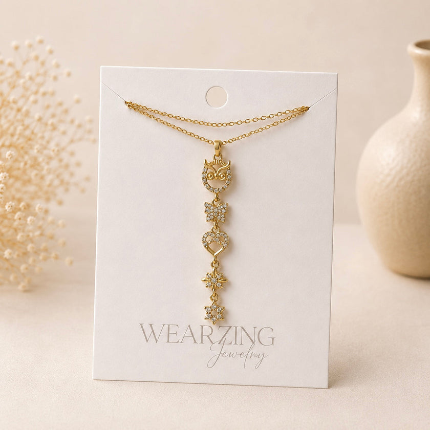 Boho Style Y Chain Pendants WearZing - Crystal Jewelry Store in India
