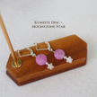 Kunzite Star Silver Drops WearZing - Crystal Jewelry Store in India
