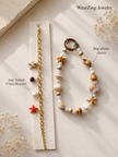 Bracelet + Beaded Phone Charm Combo WearZing - Crystal Jewelry Store in India