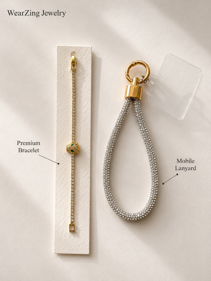 Bracelet & Mobile Lanyard Combo