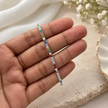 Rainbow Crystal Tennis Bracelet WearZing - Crystal Jewelry Store in India