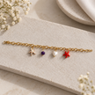 Starfish Pearl Charm Bracelet WearZing - Crystal Jewelry Store in India