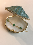 Jade Daisy Chain Bracelet WearZing - Crystal Jewelry Store in India