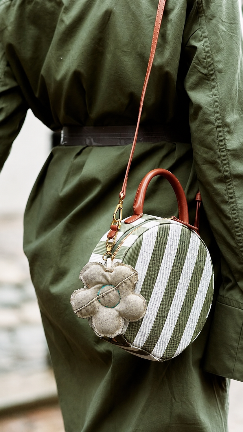 Boho Daisy Bag Charm WearZing - Crystal Jewelry Store in India