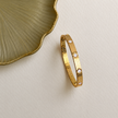 Four-Leaf Clover Oval Bangle WearZing - Crystal Jewelry Store in India