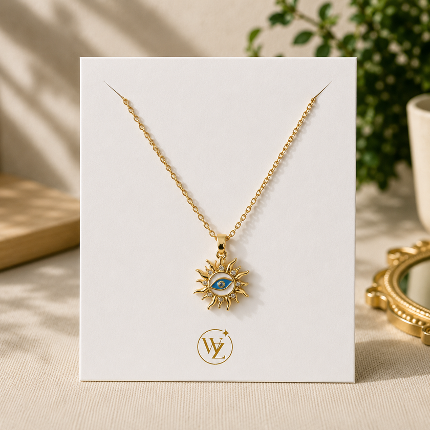 Sunray Evil Eye Pendant WearZing - Crystal Jewelry Store in India