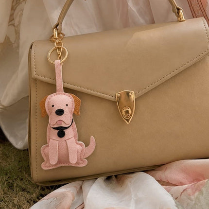 Pink Mr Doggo Bagcharm WearZing - Crystal Jewelry Store in India