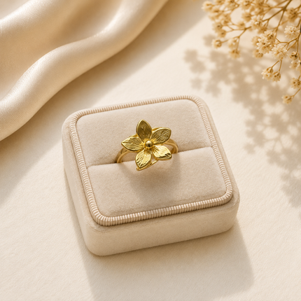 Bliss Flora Ring WearZing - Crystal Jewelry Store in India