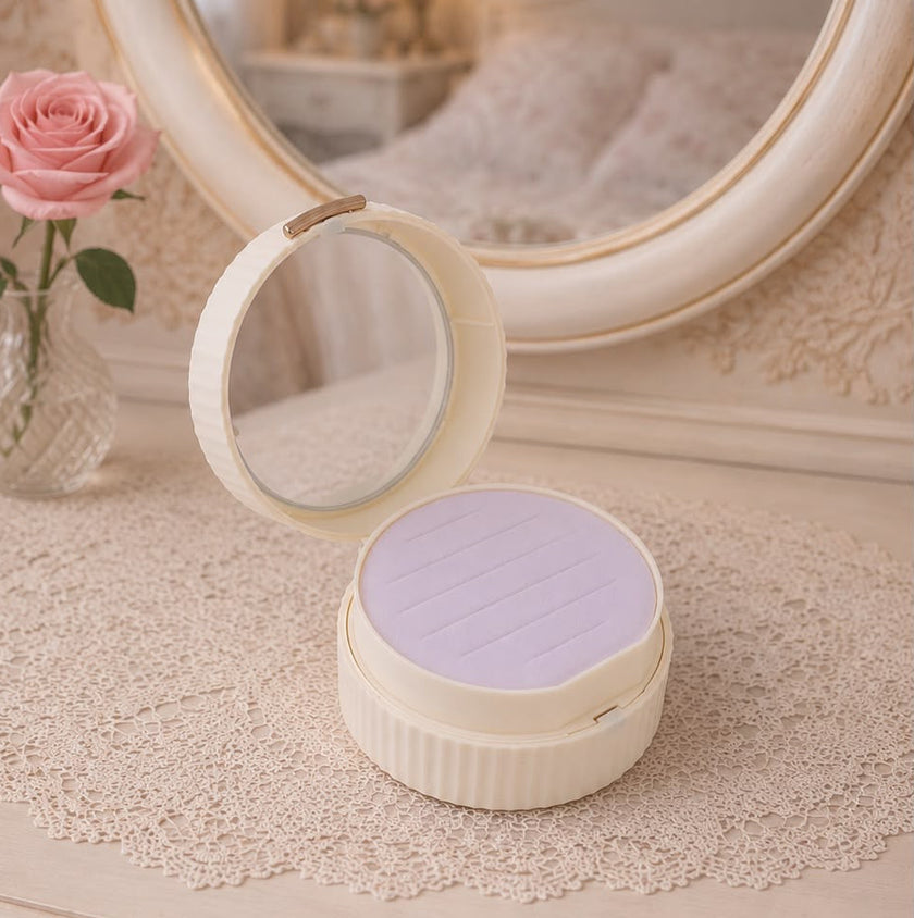 Round Multi Layer Jewelry Organiser & Storage Box