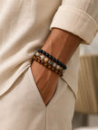 Dawn by Earthy Browns Stack WearZing - Crystal Jewelry Store in India