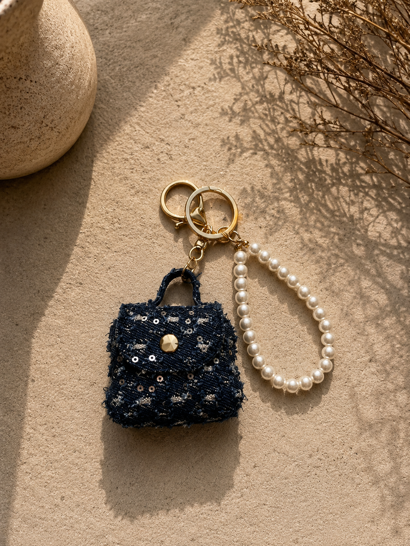 Pearl Denim Charm WearZing - Crystal Jewelry Store in India