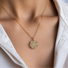 Sun Flower Pendant WearZing - Crystal Jewelry Store in India