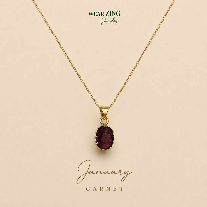Birth Stone Pendant WearZing - Crystal Jewelry Store in India