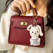 Lucky Bunny Message Bag Charm WearZing - Crystal Jewelry Store in India