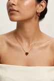 Sweetheart set -Red WearZing - Crystal Jewelry Store in India