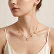 Amour Radiance Beaded Heart Jewelry Set WearZing - Crystal Jewelry Store in India