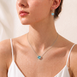 Sweetheart set -Sky blue WearZing - Crystal Jewelry Store in India