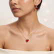 Sweetheart set -Red WearZing - Crystal Jewelry Store in India