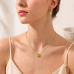 Sweetheart set-yellow WearZing - Crystal Jewelry Store in India