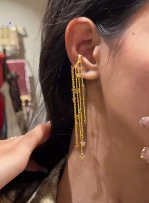 Celeste Drip Ear Cuff (Pair)