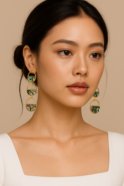 Abalone Statement Danglers