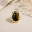 Tiger's Eye Statement Ring WearZing - Crystal Jewelry Store in India
