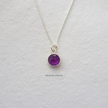 Dainty Silver Crystal Pendants WearZing - Crystal Jewelry Store in India
