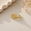 Leaf Love Ring Band WearZing - Crystal Jewelry Store in India
