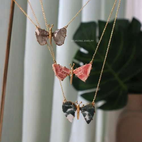 DreamWing Butterfly Pendant WearZing - Crystal Jewelry Store in India