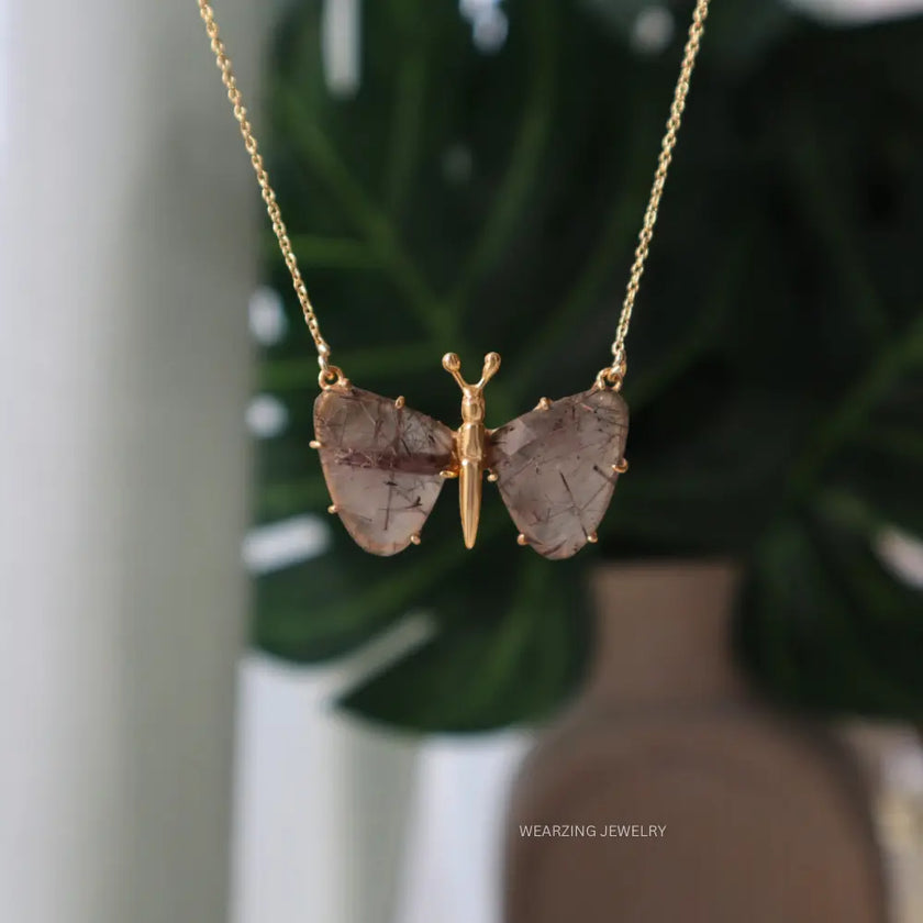 DreamWing Butterfly Pendant WearZing - Crystal Jewelry Store in India