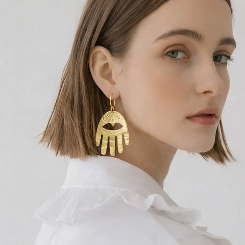Hamsa Evil Eye Drops WearZing - Crystal Jewelry Store in India