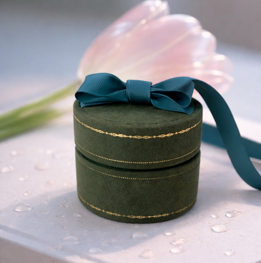 Round Ring Box for Gifting