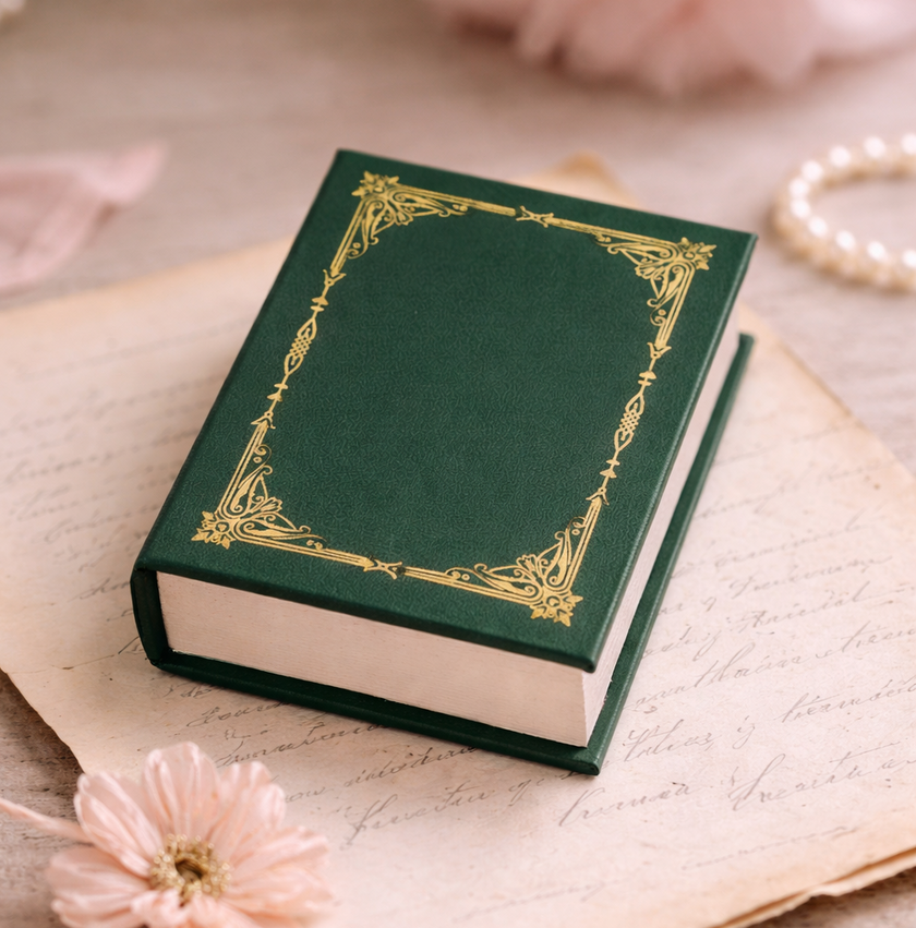 Book Of Love Jewelry Gift Box