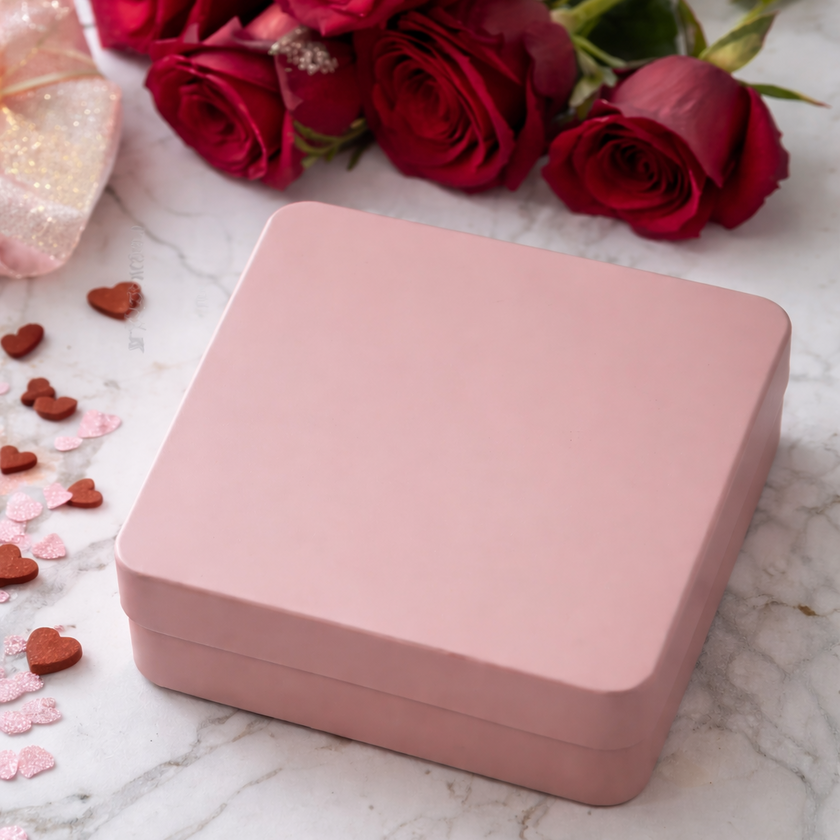 Premium Pink Jewelry Gifting Case