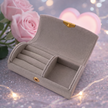 Grey Jewelry Case for Gifting