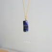 Lapis Cylin Pendant