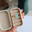 Larimar Heart Ring