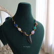 Midnight Amulet Crystal Necklace