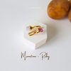 Twin Flame Crystal Ring